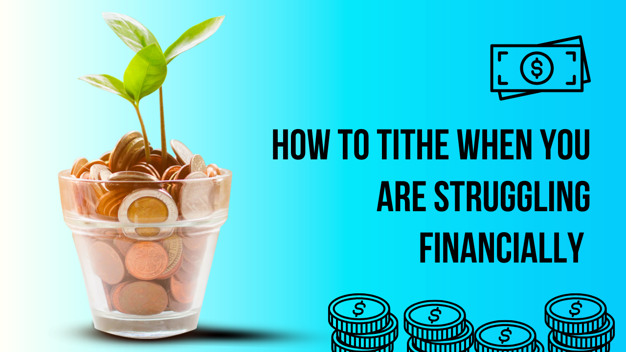 Illustration for How to Tithe When You Are Struggling Financially